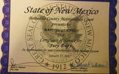 What To Expect During Jury Duty in the Metropolitan Court in Albuquerque, New Mexico?