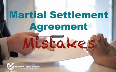 Marital Settlement Agreement Mistakes in New Mexico
