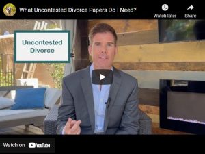 what-uncontested-divorce-papers-do-i-need-video